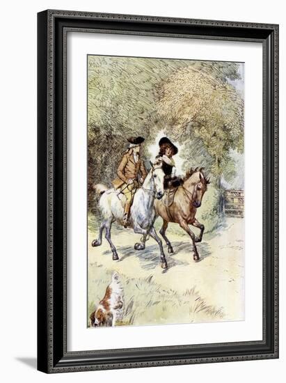 Scenes of Clerical Life by George Eliot-Hugh Thomson-Framed Giclee Print