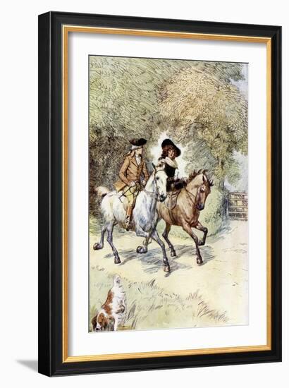 Scenes of Clerical Life by George Eliot-Hugh Thomson-Framed Giclee Print