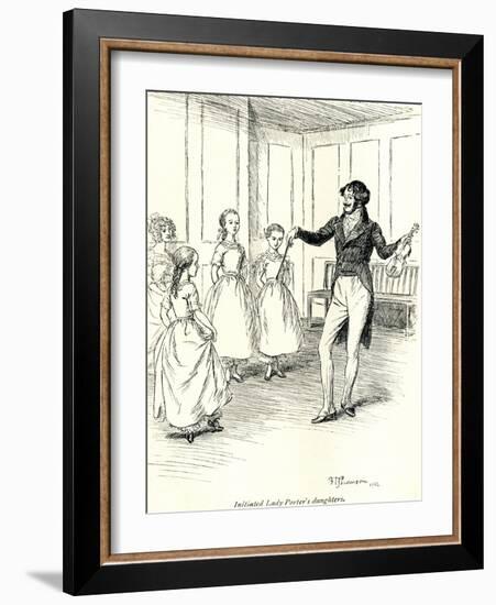 Scenes of Clerical Life by George Eliot-Hugh Thomson-Framed Giclee Print