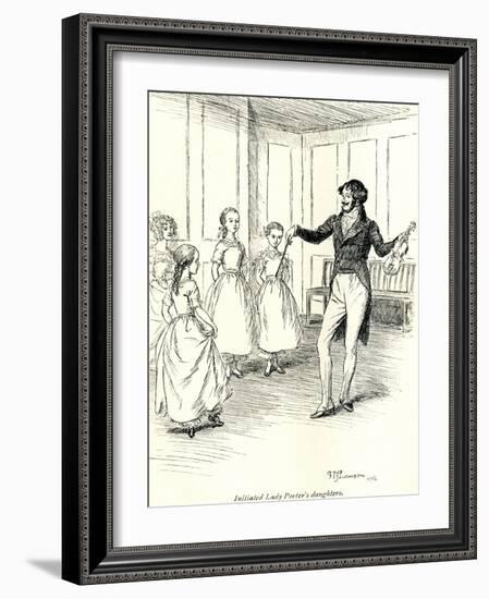 Scenes of Clerical Life by George Eliot-Hugh Thomson-Framed Giclee Print