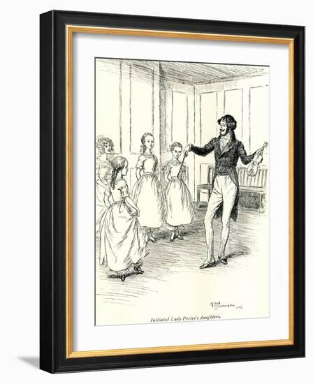 Scenes of Clerical Life by George Eliot-Hugh Thomson-Framed Giclee Print