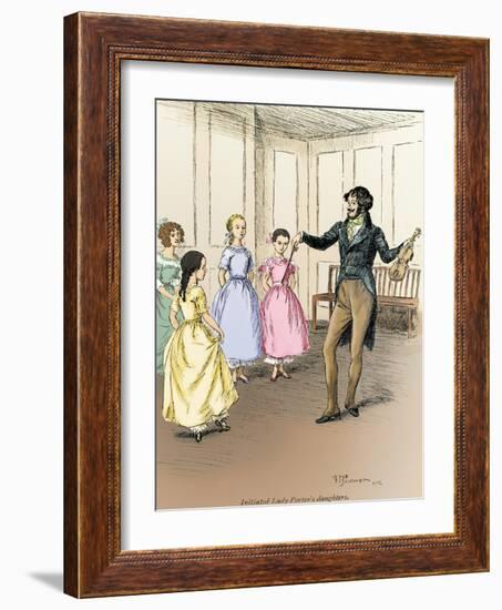 Scenes of Clerical Life by George Eliot-Hugh Thomson-Framed Giclee Print