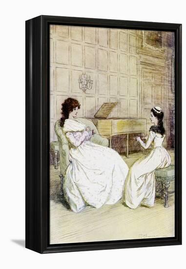 Scenes of Clerical Life by George Eliot-Hugh Thomson-Framed Premier Image Canvas