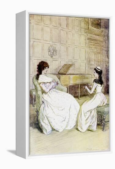 Scenes of Clerical Life by George Eliot-Hugh Thomson-Framed Premier Image Canvas