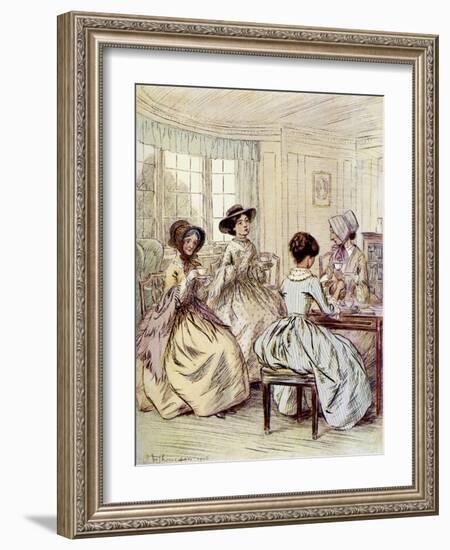 Scenes of Clerical Life by George Eliot-Hugh Thomson-Framed Giclee Print