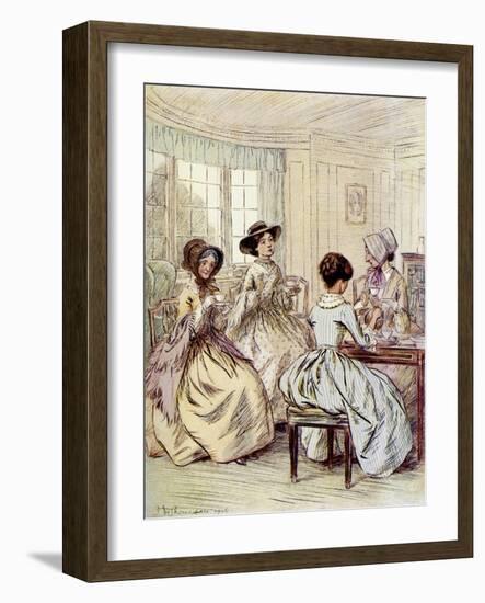 Scenes of Clerical Life by George Eliot-Hugh Thomson-Framed Giclee Print
