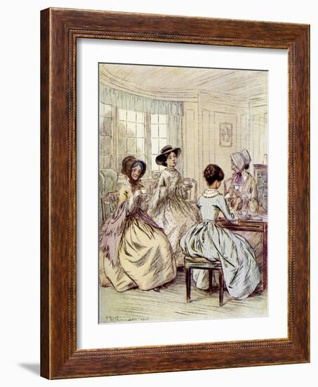 Scenes of Clerical Life by George Eliot-Hugh Thomson-Framed Giclee Print