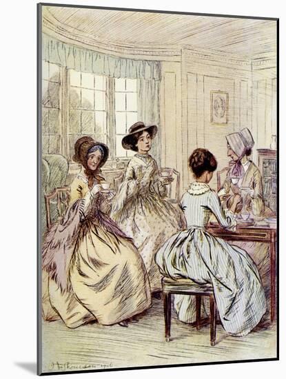 Scenes of Clerical Life by George Eliot-Hugh Thomson-Mounted Giclee Print