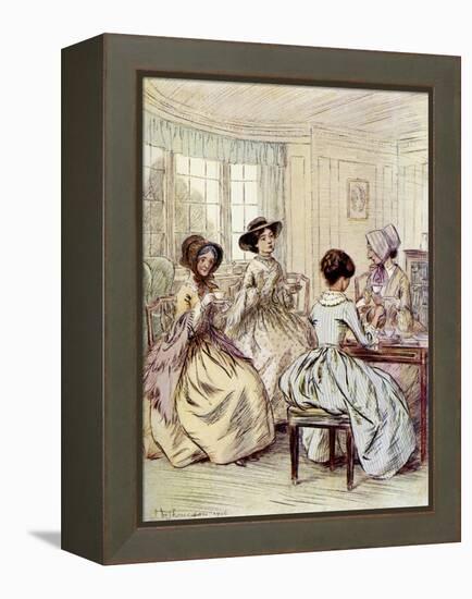 Scenes of Clerical Life by George Eliot-Hugh Thomson-Framed Premier Image Canvas