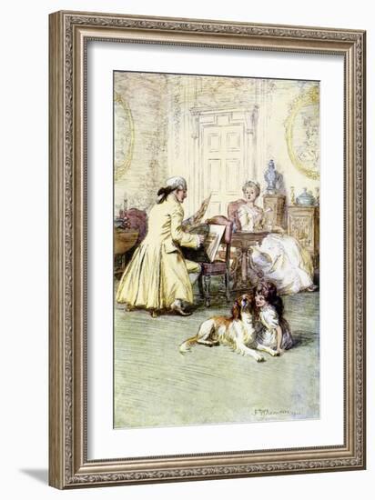 Scenes of Clerical Life by George Eliot-Hugh Thomson-Framed Giclee Print