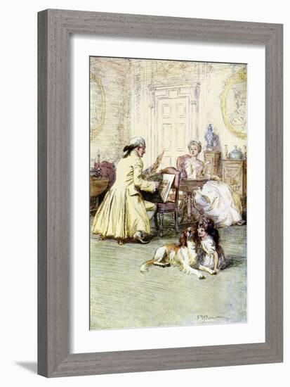 Scenes of Clerical Life by George Eliot-Hugh Thomson-Framed Giclee Print