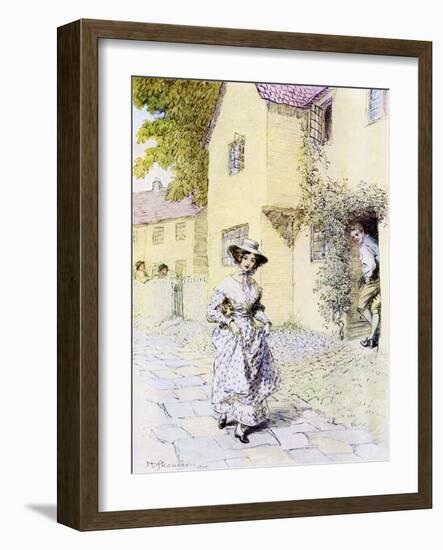 Scenes of Clerical Life by George Eliot-Hugh Thomson-Framed Giclee Print