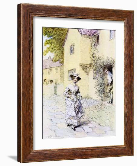 Scenes of Clerical Life by George Eliot-Hugh Thomson-Framed Giclee Print