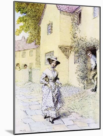 Scenes of Clerical Life by George Eliot-Hugh Thomson-Mounted Giclee Print