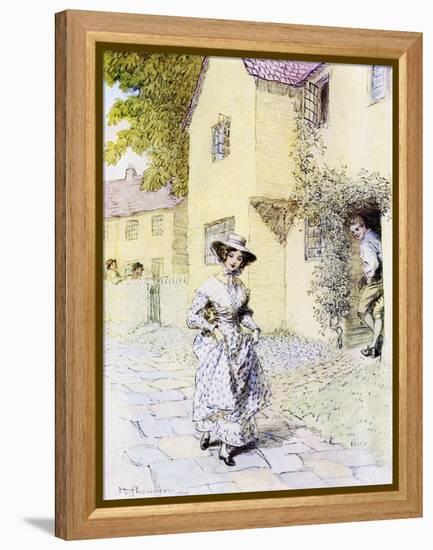 Scenes of Clerical Life by George Eliot-Hugh Thomson-Framed Premier Image Canvas