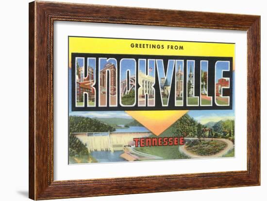 Scenes of Knoxville, Tennessee-null-Framed Art Print