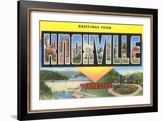 Scenes of Knoxville, Tennessee-null-Framed Art Print