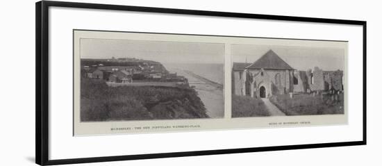 Scenes of Mundesley-null-Framed Giclee Print