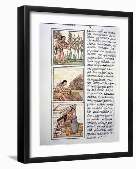 Scenes of Peasant Life-Bernardino De Sahagun-Framed Giclee Print