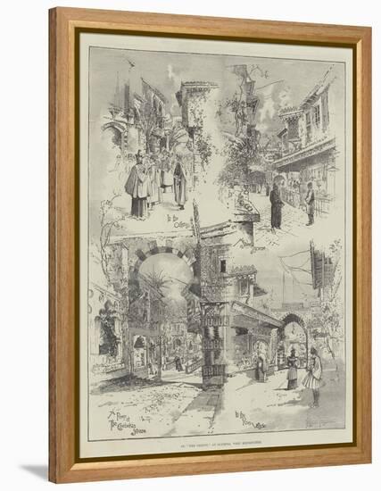 Scenes of the Orient at Olympia-Joseph Holland Tringham-Framed Premier Image Canvas