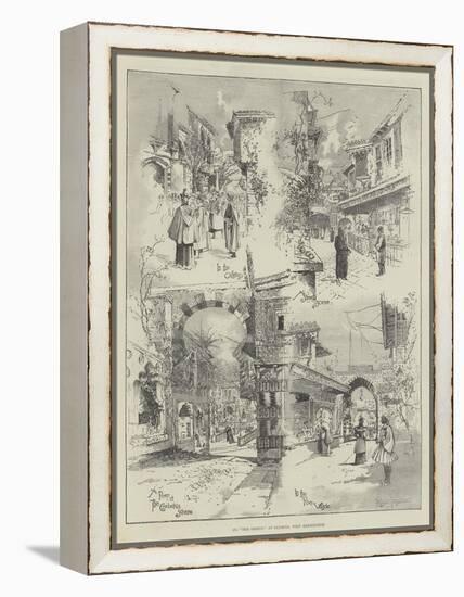 Scenes of the Orient at Olympia-Joseph Holland Tringham-Framed Premier Image Canvas