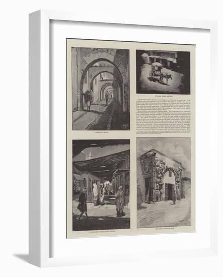 Scenes of Tripoli-Harry Hamilton Johnston-Framed Giclee Print