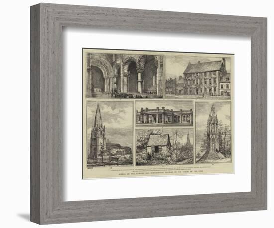 Scenes on the Bedford and Northampton Railway, in the Valley of the Ouse-Henry William Brewer-Framed Giclee Print