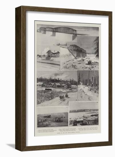 Scenes on the New Trans-Siberian Railway-Henry Charles Seppings Wright-Framed Giclee Print