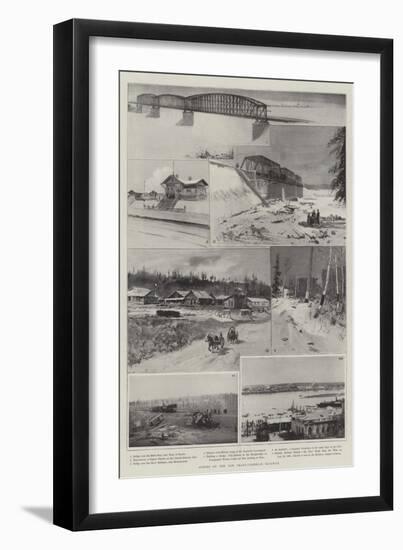 Scenes on the New Trans-Siberian Railway-Henry Charles Seppings Wright-Framed Giclee Print