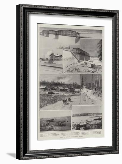 Scenes on the New Trans-Siberian Railway-Henry Charles Seppings Wright-Framed Giclee Print