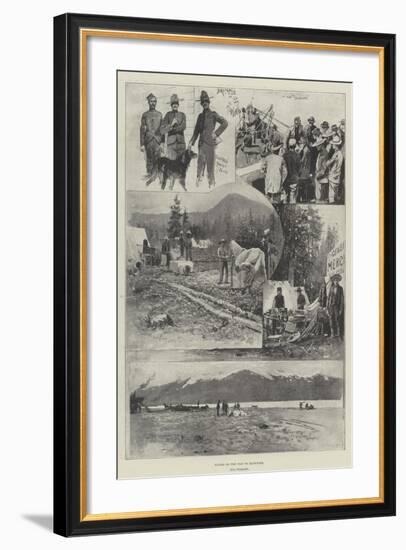 Scenes on the Way to Klondike-Henry Charles Seppings Wright-Framed Giclee Print