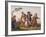 Scenes with Figures in Traditional Costumes-Raffaele Giovine-Framed Giclee Print