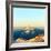 Scenic Alpine Landscape with and Mountain Ranges. Natural Mountain Background-Evgeny Bakharev-Framed Photographic Print