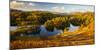 Scenic autumn landscape, Lake District, Cumbria, England, United Kingdom-Panoramic Images-Mounted Photographic Print