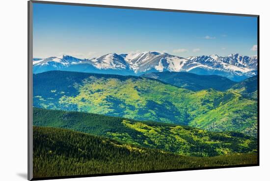 Scenic Colorado Mountains-duallogic-Mounted Photographic Print