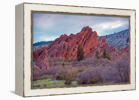 Scenic Colorado Rock-duallogic-Framed Premier Image Canvas