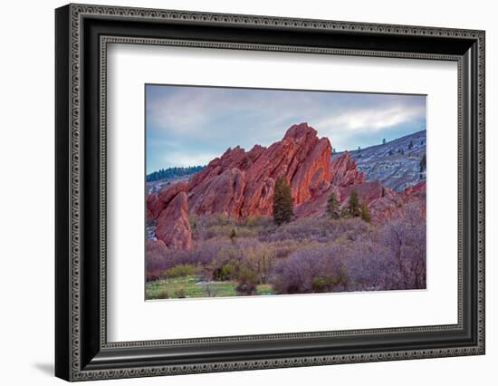 Scenic Colorado Rock-duallogic-Framed Photographic Print