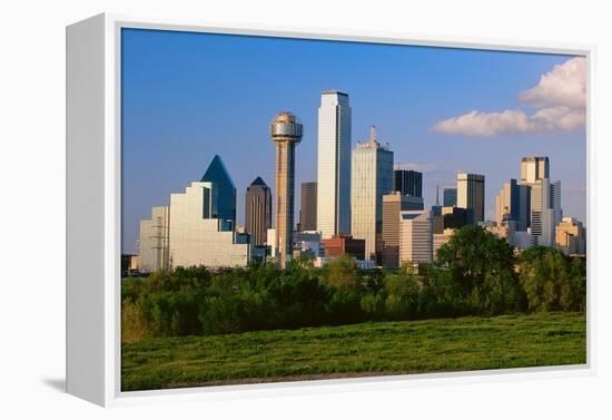 Scenic Dallas skyline-null-Framed Premier Image Canvas