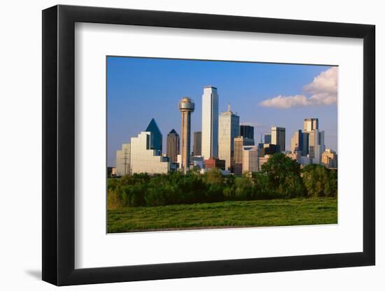 Scenic Dallas skyline-null-Framed Photographic Print