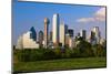 Scenic Dallas skyline-null-Mounted Photographic Print