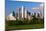 Scenic Dallas skyline-null-Mounted Photographic Print