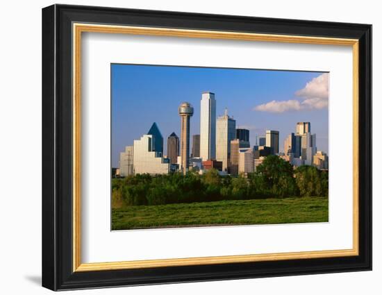 Scenic Dallas skyline-null-Framed Photographic Print