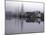 Scenic Harbor View with Masted Ships and Buildings Reflected in Placid Waters at Mystic Seaport-Alfred Eisenstaedt-Mounted Photographic Print