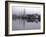 Scenic Harbor View with Masted Ships and Buildings Reflected in Placid Waters at Mystic Seaport-Alfred Eisenstaedt-Framed Photographic Print