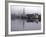 Scenic Harbor View with Masted Ships and Buildings Reflected in Placid Waters at Mystic Seaport-Alfred Eisenstaedt-Framed Photographic Print