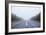 Scenic Image Of A Airplane Runway On The Oregon Coast-Justin Bailie-Framed Photographic Print