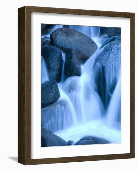 Scenic Image of Cascade Creek in Yosemite National Park.-Justin Bailie-Framed Photographic Print