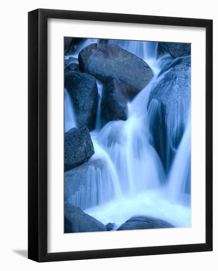 Scenic Image of Cascade Creek in Yosemite National Park.-Justin Bailie-Framed Photographic Print