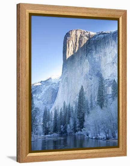 Scenic Image of El Capitan in Yosemite National Park.-Justin Bailie-Framed Premier Image Canvas