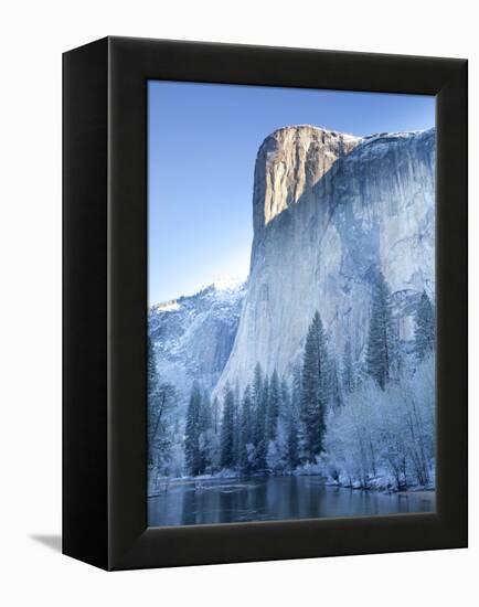 Scenic Image of El Capitan in Yosemite National Park.-Justin Bailie-Framed Premier Image Canvas